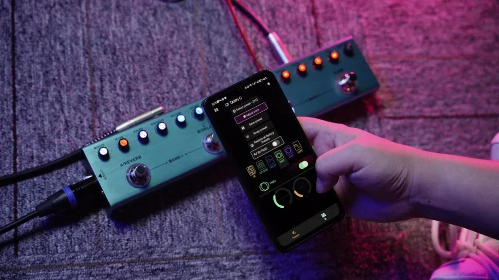 M VAVE Tank G/B Multi-Effects Pedal for Guitar