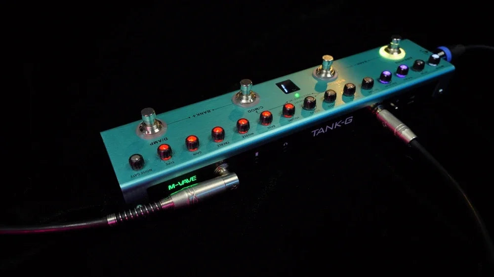 M VAVE Tank G/B Multi-Effects Pedal for Guitar