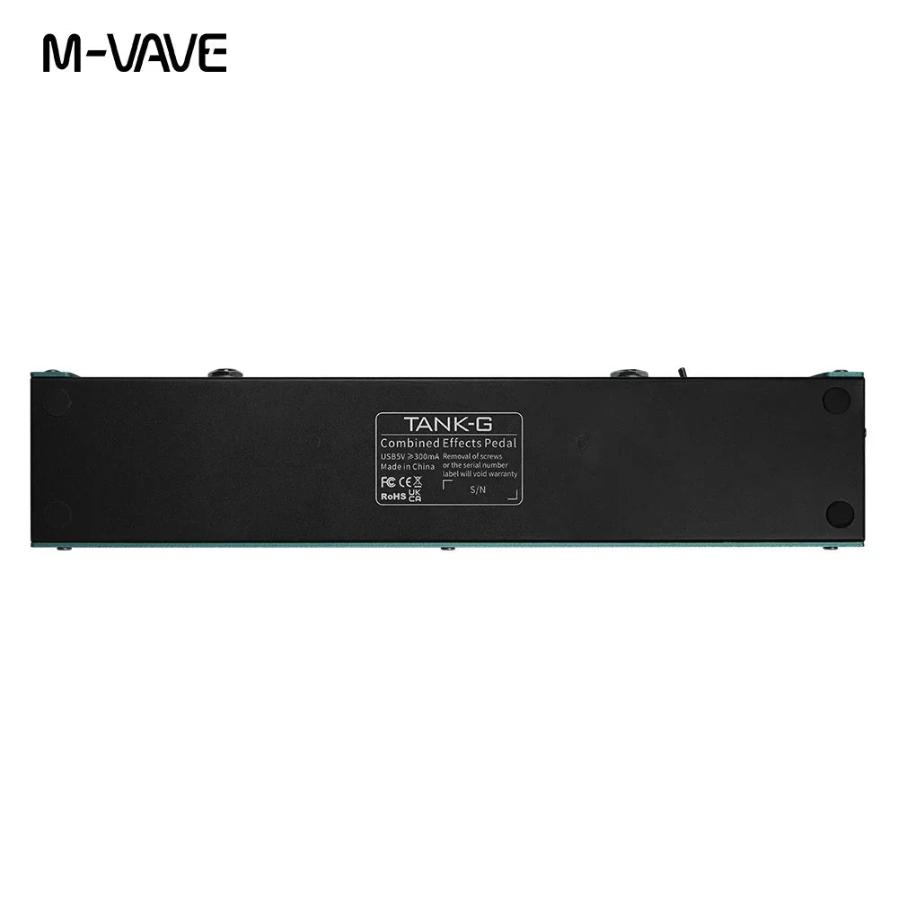 M VAVE Tank G/B Multi-Effects Pedal for Guitar