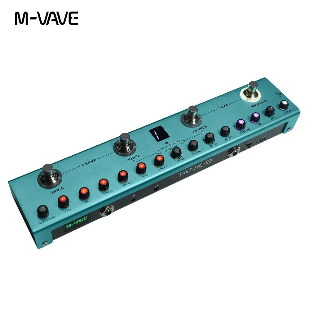 M VAVE Tank G/B Multi-Effects Pedal for Guitar