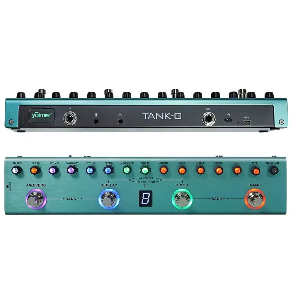 M VAVE Tank G/B Multi-Effects Pedal for Guitar