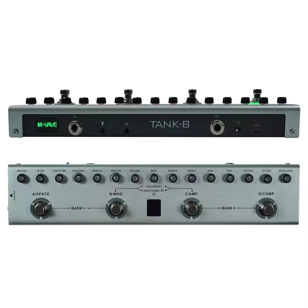 M VAVE Tank G/B Multi-Effects Pedal for Guitar